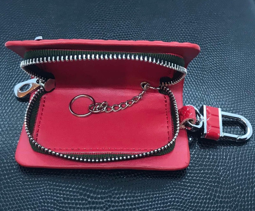 Key Chain Case Red For BMW