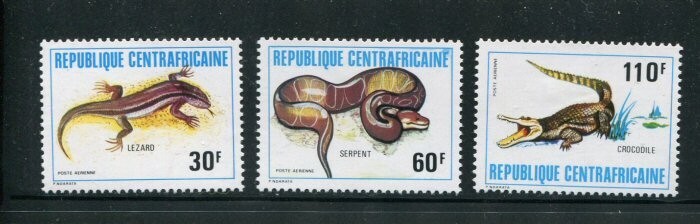 Central African Republic #C257-9 Mint