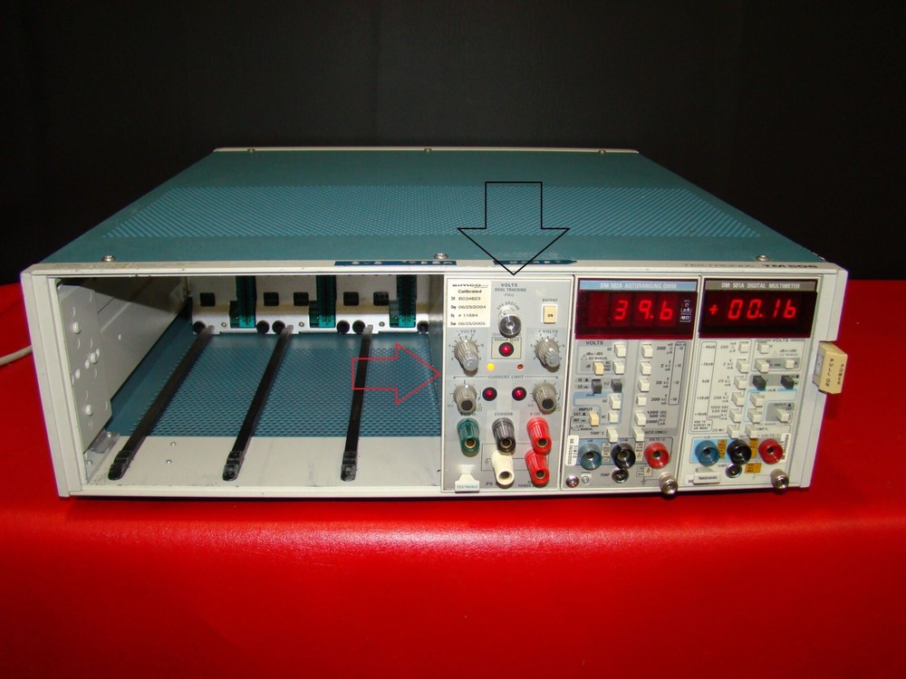 Tektronix PS 503A Dual Tracking Power Supply Tested PLEASE READ DESCRIPTION