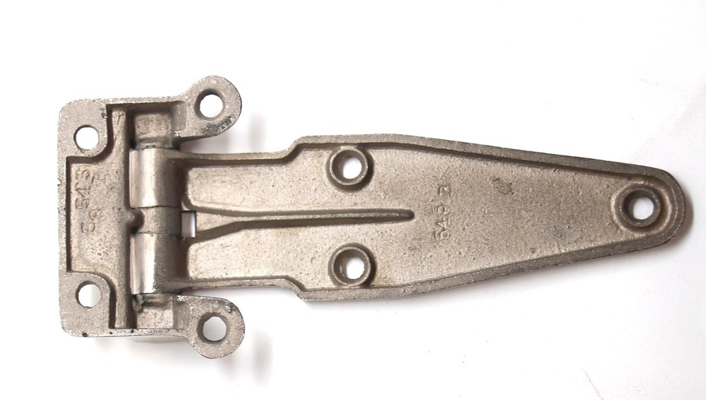 Vintage Chrome Ice Box Hinge