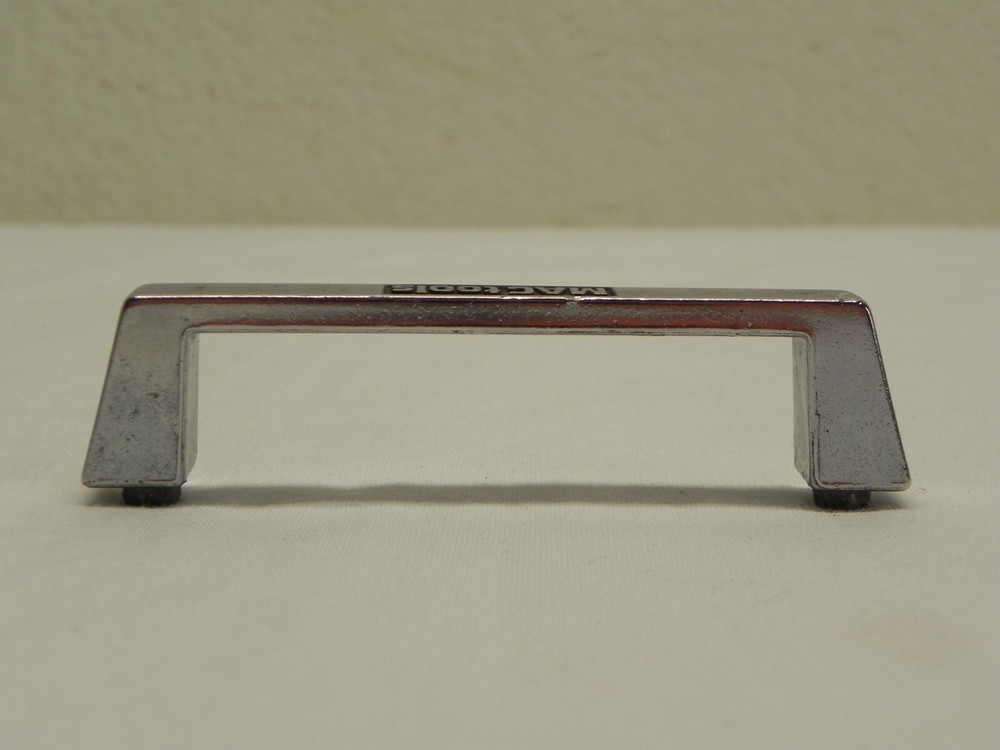 Vintage Mac Tool Box Drawer Handle w/Screws Square Frame 4'' Long x 1'' Deep