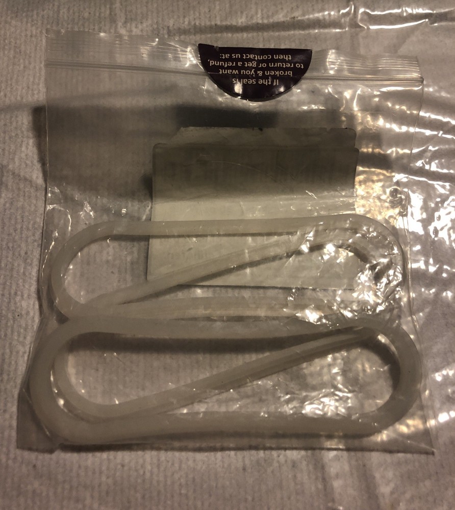 3 Rubber Gaskets 30oz White