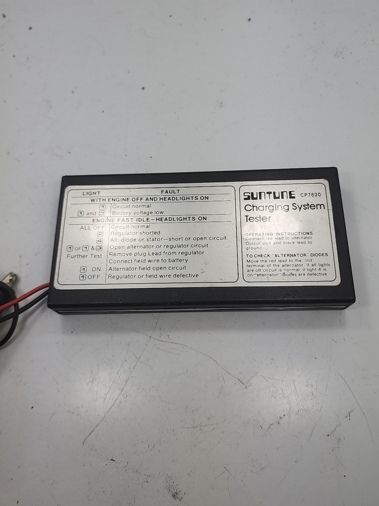 Suntune Charging System Tester CP7620