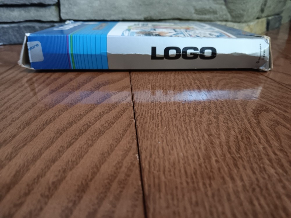 Commodre 64 LOGO Language For Learning Tested/Works Box Damage