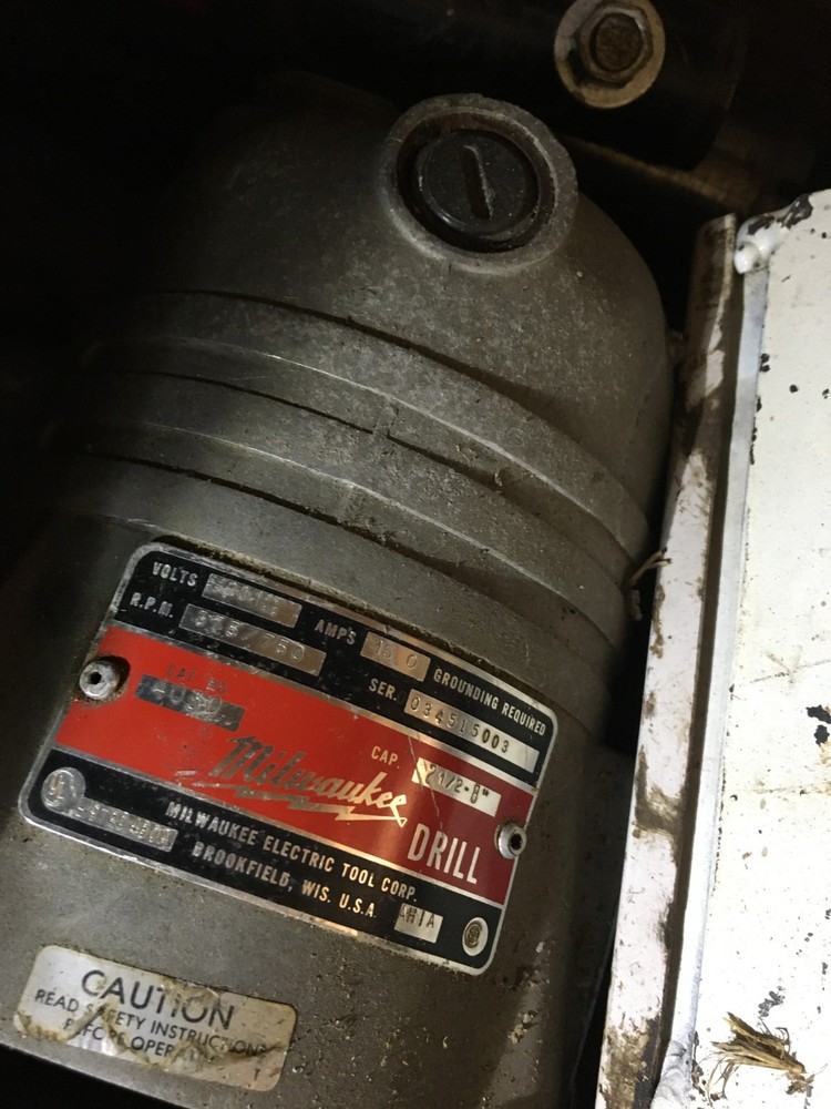 Milwaukee Core Drill  Motor  Cat # 4030