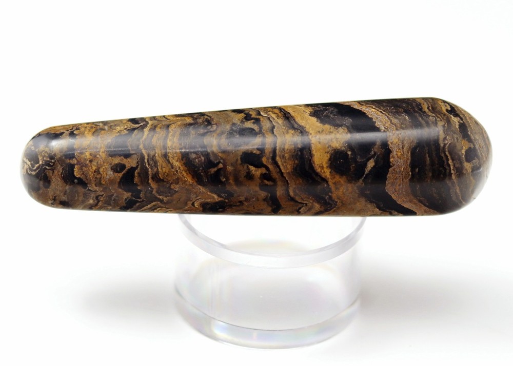 Polished Stromatolite Massage Wand (MSC611)