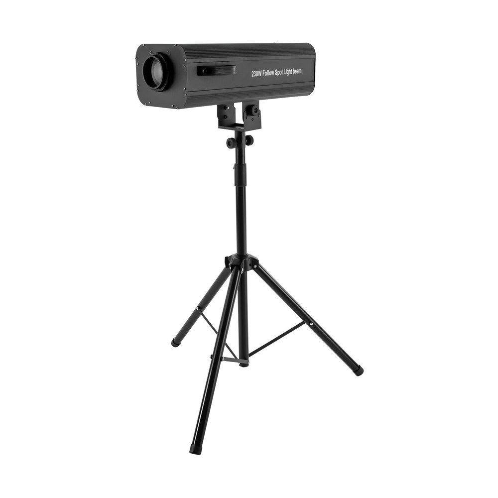 Stage Spotlight Manual Control Adjustable Aperture Follow Spot Light W/ Tripod