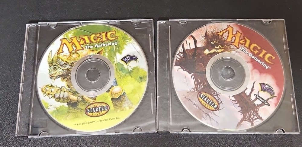 Magic The Gathering Starter Level-PC CD-ROM 2001 Windows  Disc only