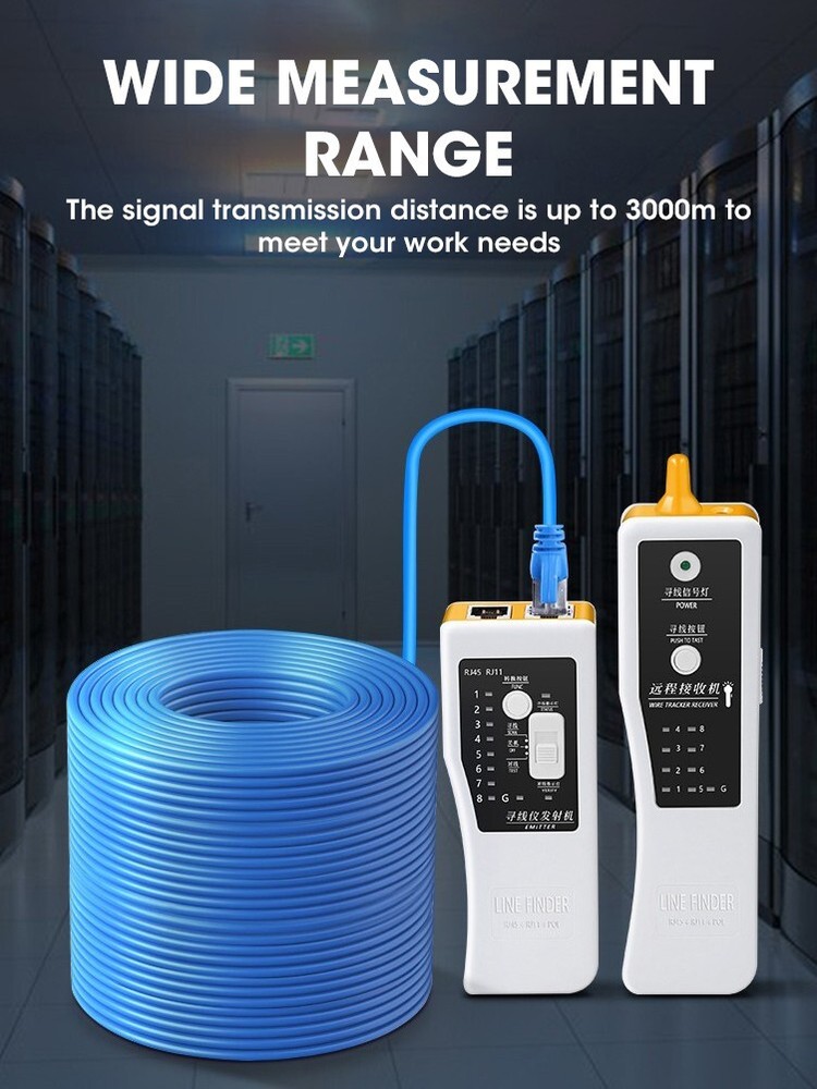 ZoeRax Underground Wire Tracker Locator Cable Tester with Earphone