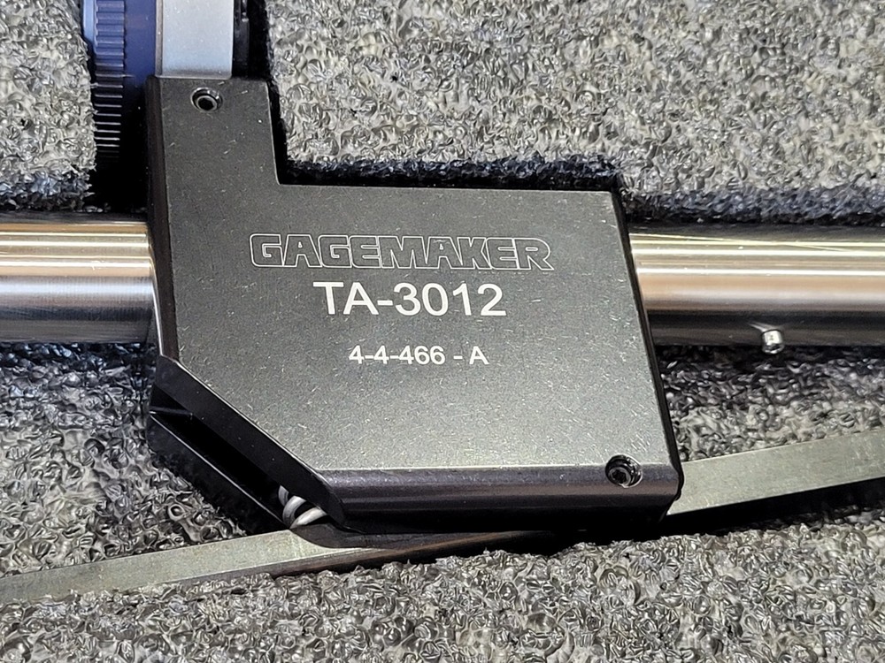 Gagemaker TA-3012 Internal Thread Addendum Gage T.072