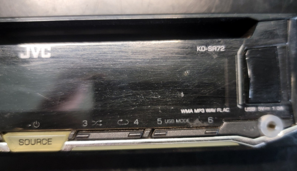 JVC KD-SR72 FACEPLATE ONLY