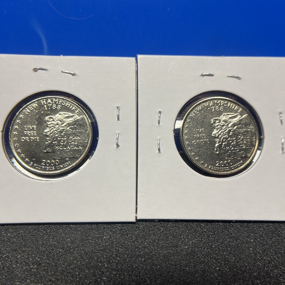 2000 P&D Washington Quarter State Set BU