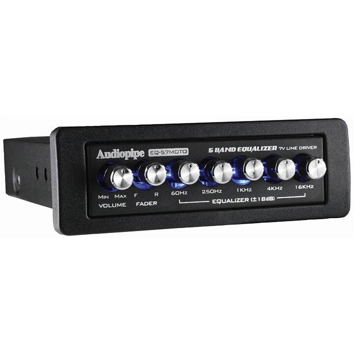 Audiopipe 5 band graphic equalizer 7V line driver