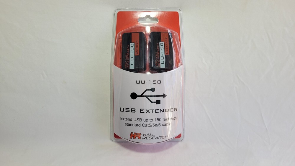 Hall Research UU-150 USB Extender Sender/Receiver Kit