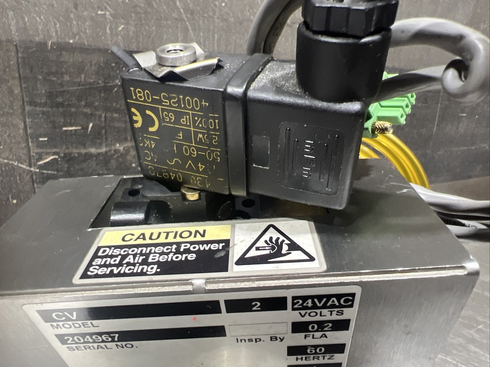 CONAIR material Hopper Isolate Receiver Model CV: Used Surplus. Item ID 7