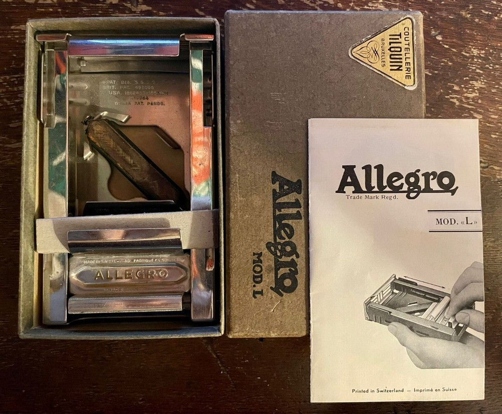 Antique razor sharpener ALLEGRO MOD. L