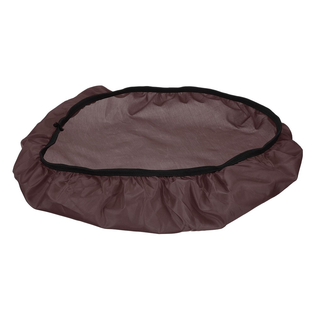 17" Soft Diffuser Lamp Cover Cloth Diffuser Lamp Sock for Flashing Brown