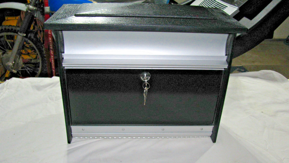 Gibraltar Mailsafe Lockable Security Wall Mount Mailbox MSK00BAM Gibraltar