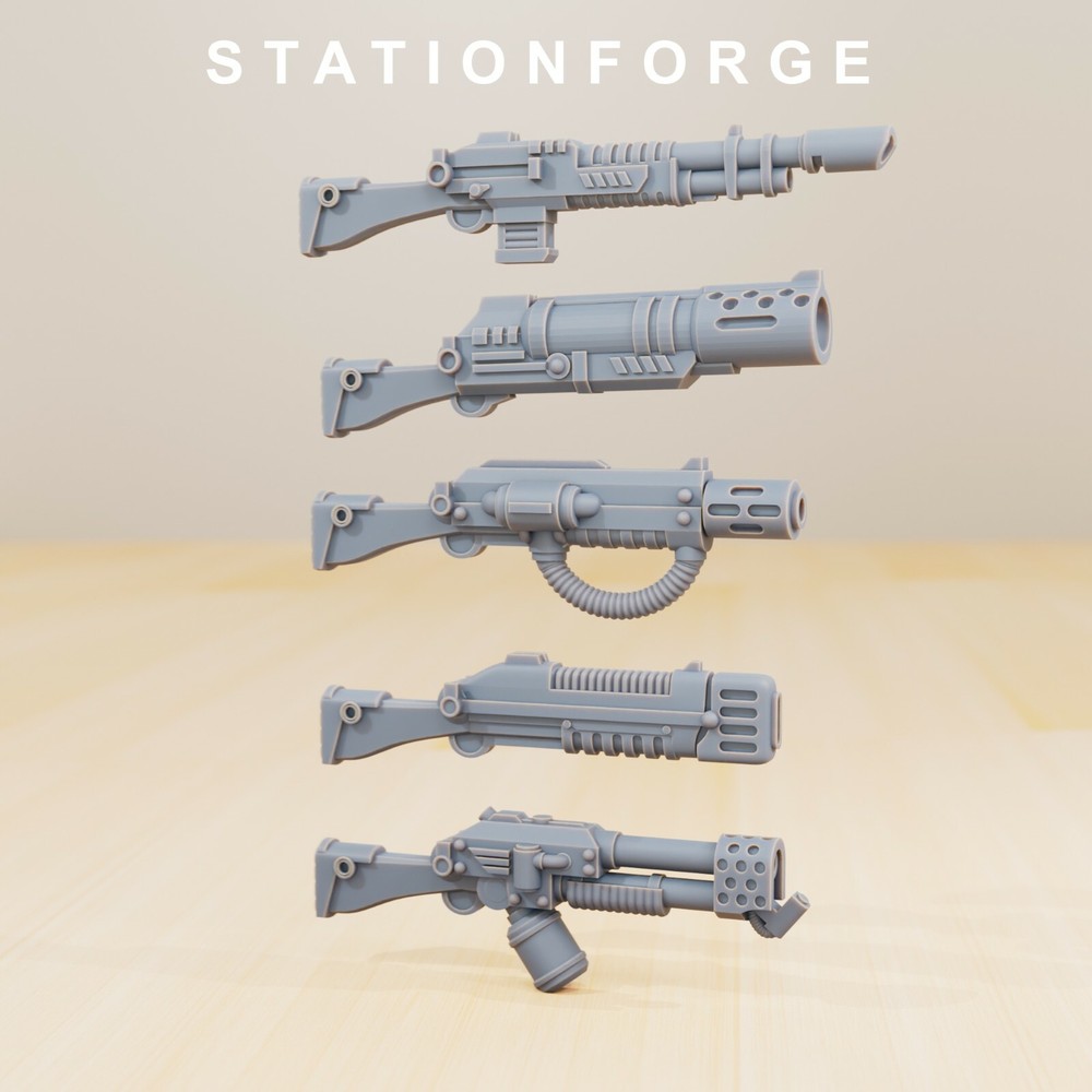 Station Forge Grim Guard Army builder kit. 32mm.