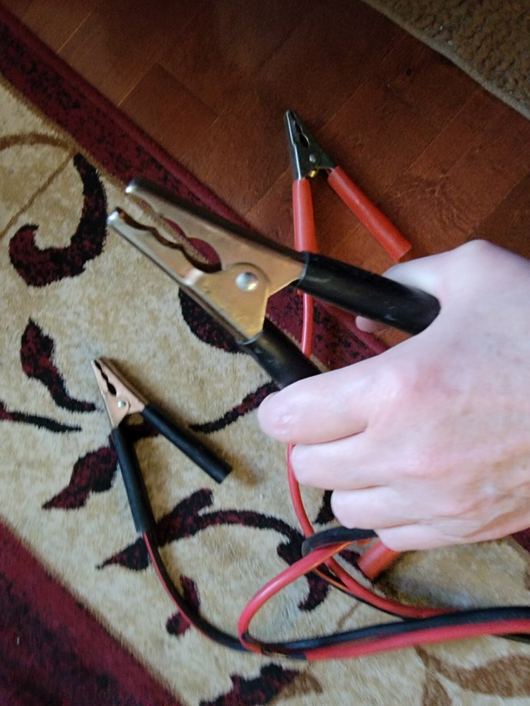 Jumper Booster Cables - 8 Ft. USED