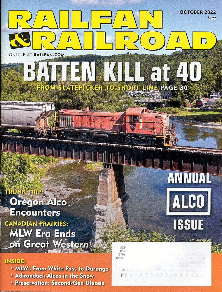 Railfan & Railroad - October, 2022 - ''Annual ALCO Issue''