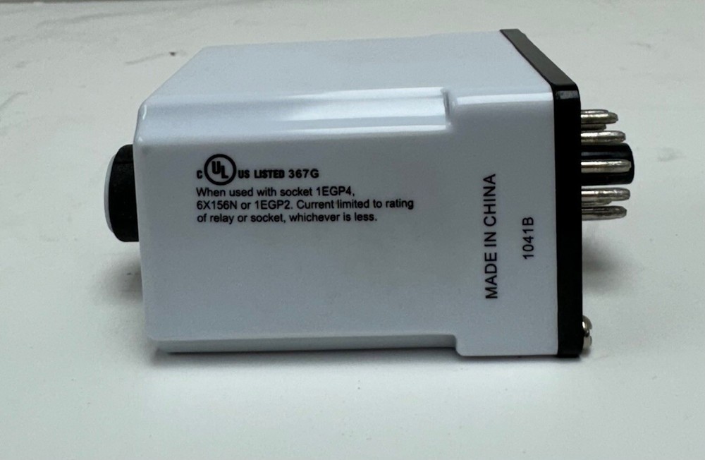 Dayton 1EGC6 Time Delay Relay 2s-300s