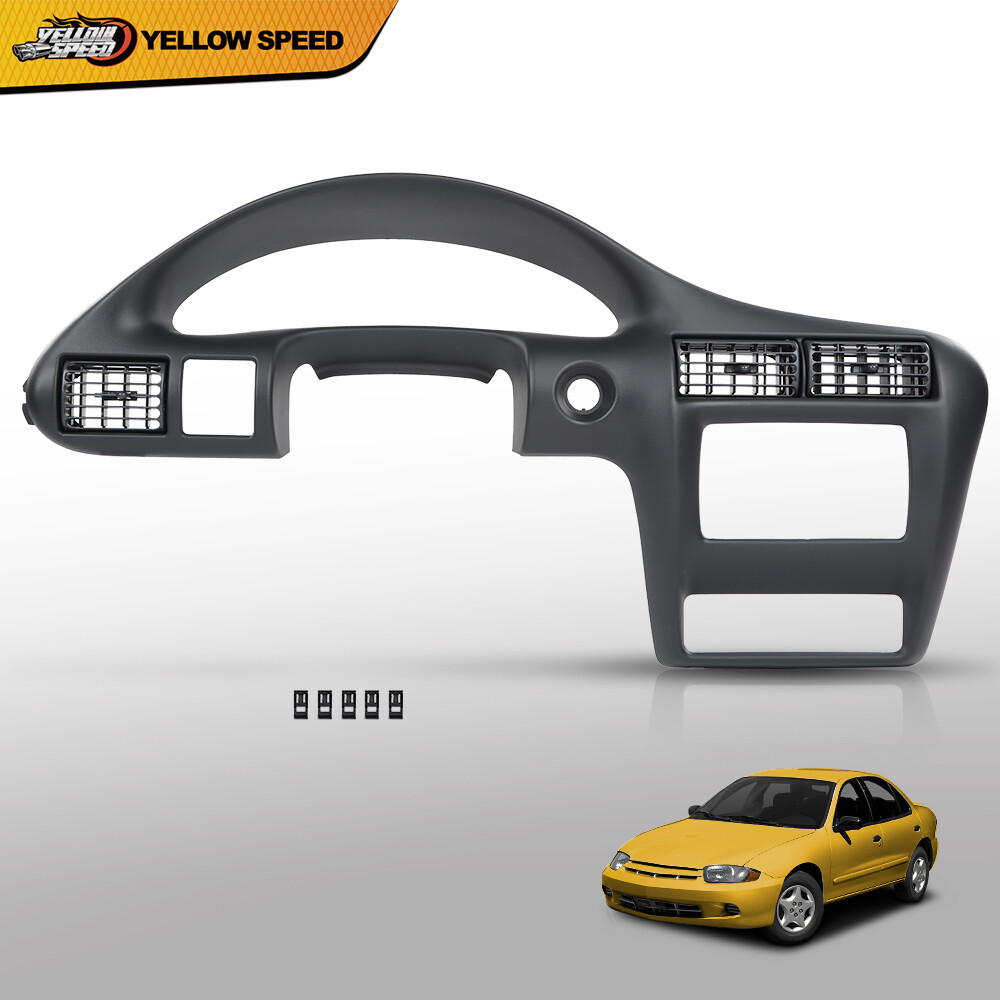 Fit For 2000-2005 Chevy Cavalier Dash Panel Dashboard Cover Speedometer Bezel