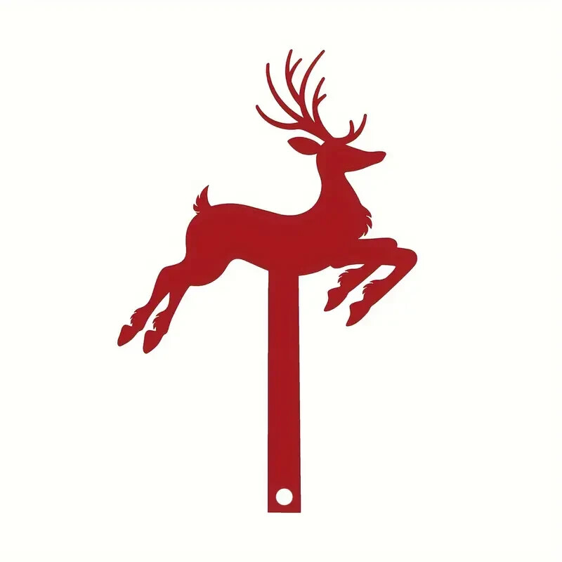 Mailbox Flag Replacement Metal Deer / Elk Silhouette Decorative Gift