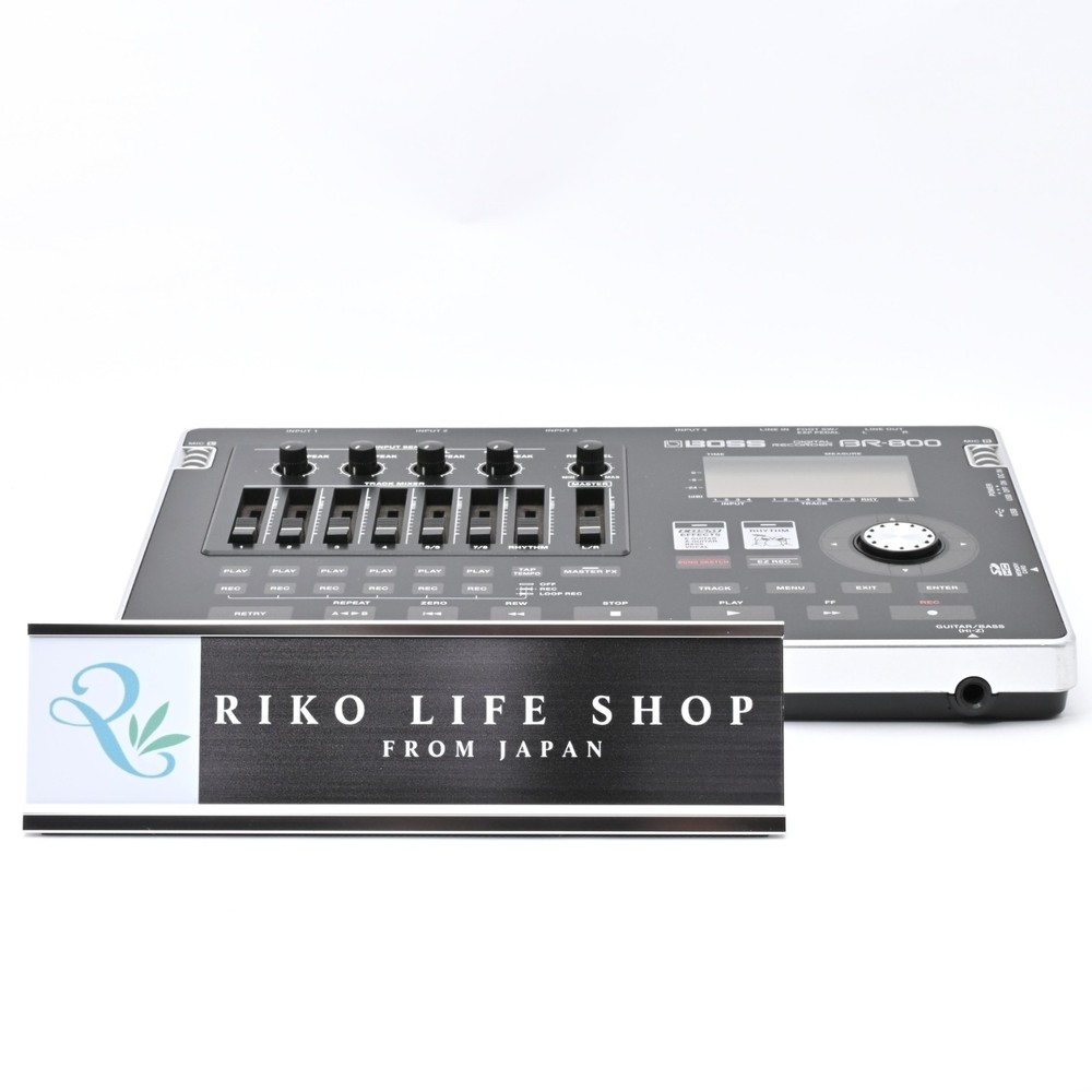 BOSS BR-800 Digital Recorder MTR Multitrack Studio w/ Accessories Tested Working