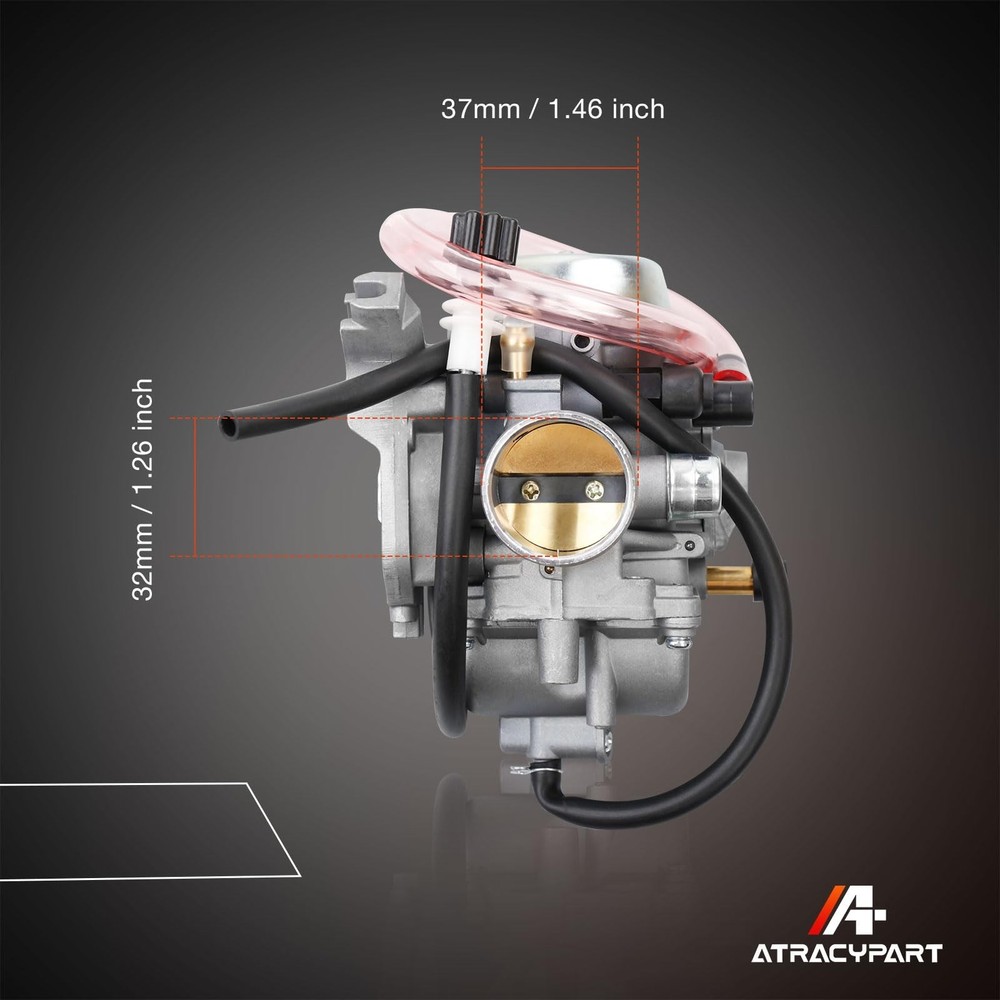 LTF400 Carburetor Replacement Compatible with 2002-2007 Suzuki LT-F400 Eiger ...