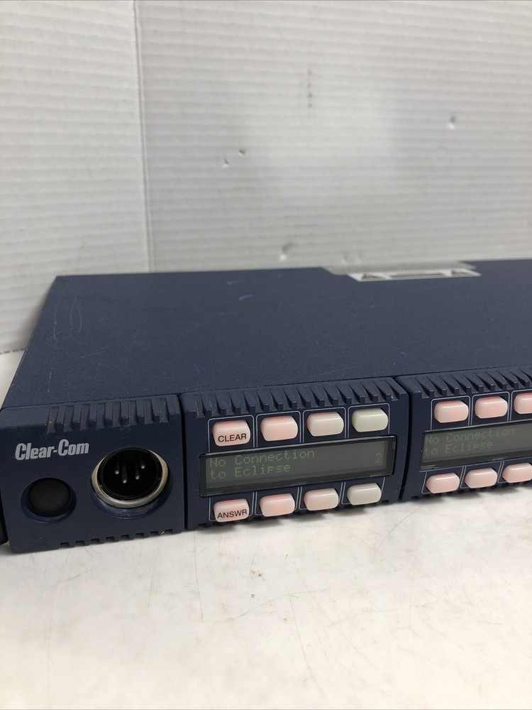 Clear-Com Digital Matrix Intercom Control Panel w/ Power Cord