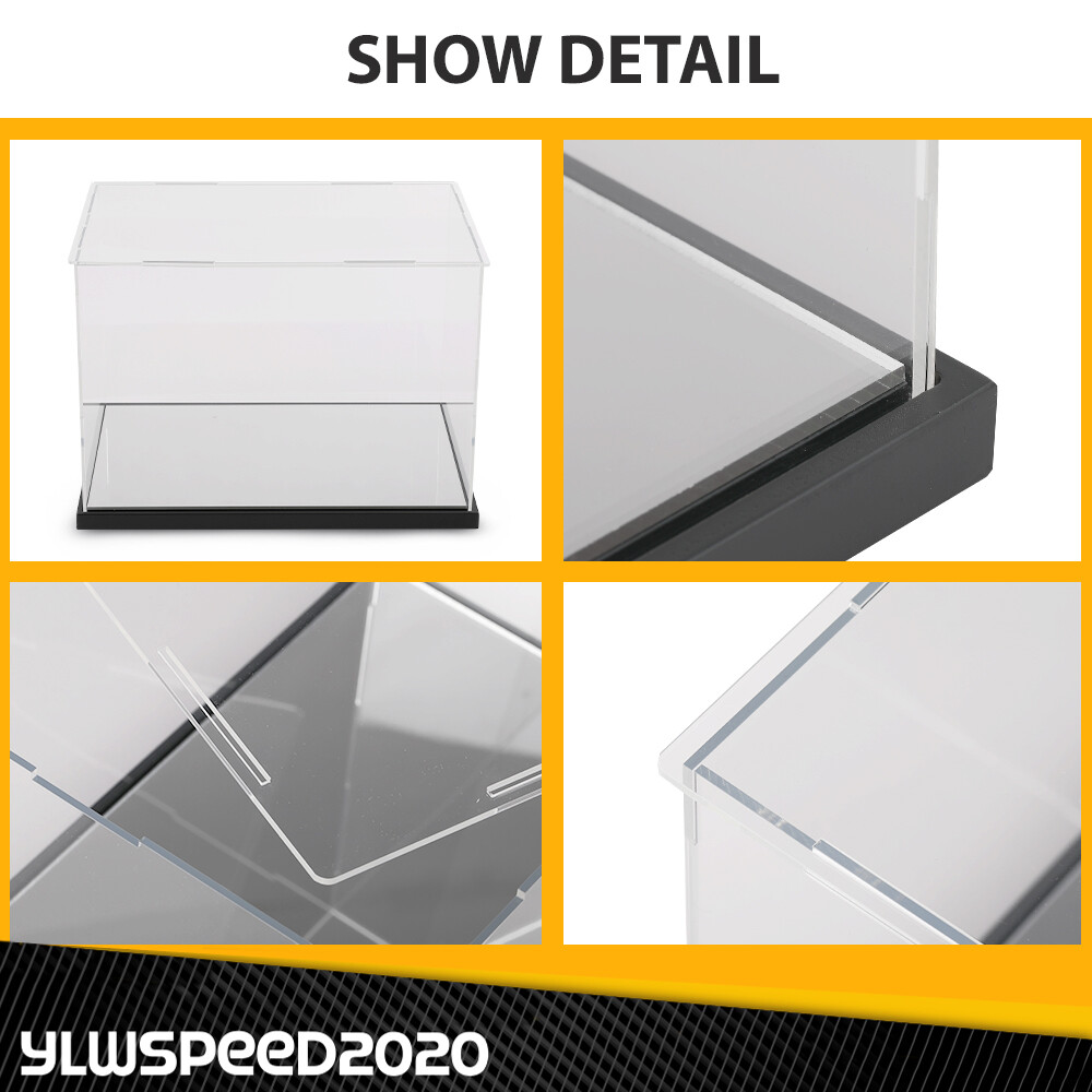 Clear Single Boxing Glove Horizontal Display Case