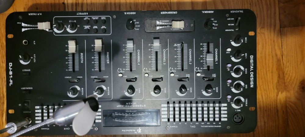 Technical Pro DJ Mixer Digital Design