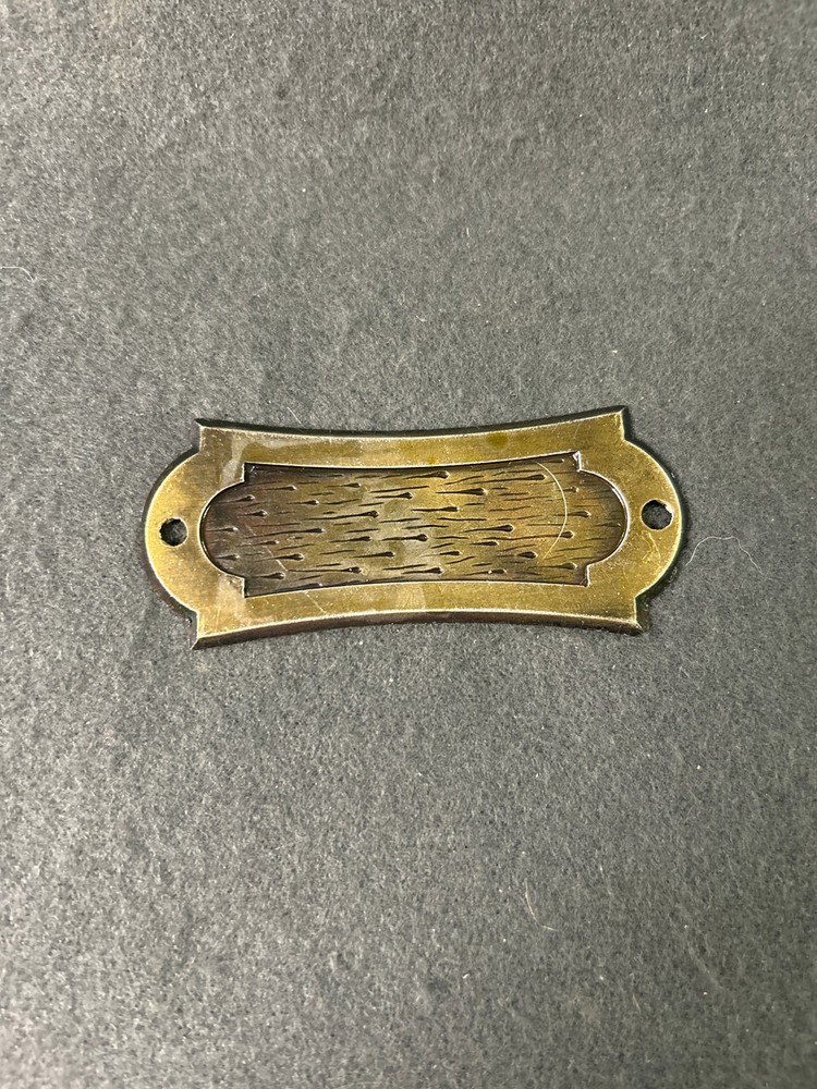 (20-Pack) 3" Pull Backplate Antique Brass