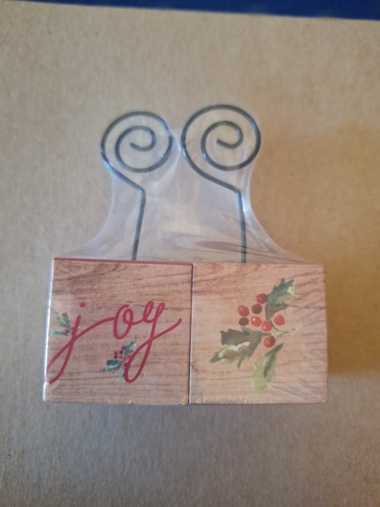 Design Group Christmas Picture Block "Joy"