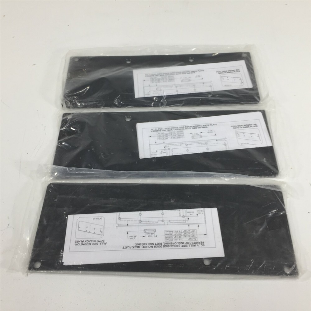 Falcon SC71 Pull Side Hinge Side Mount Dark Bronze