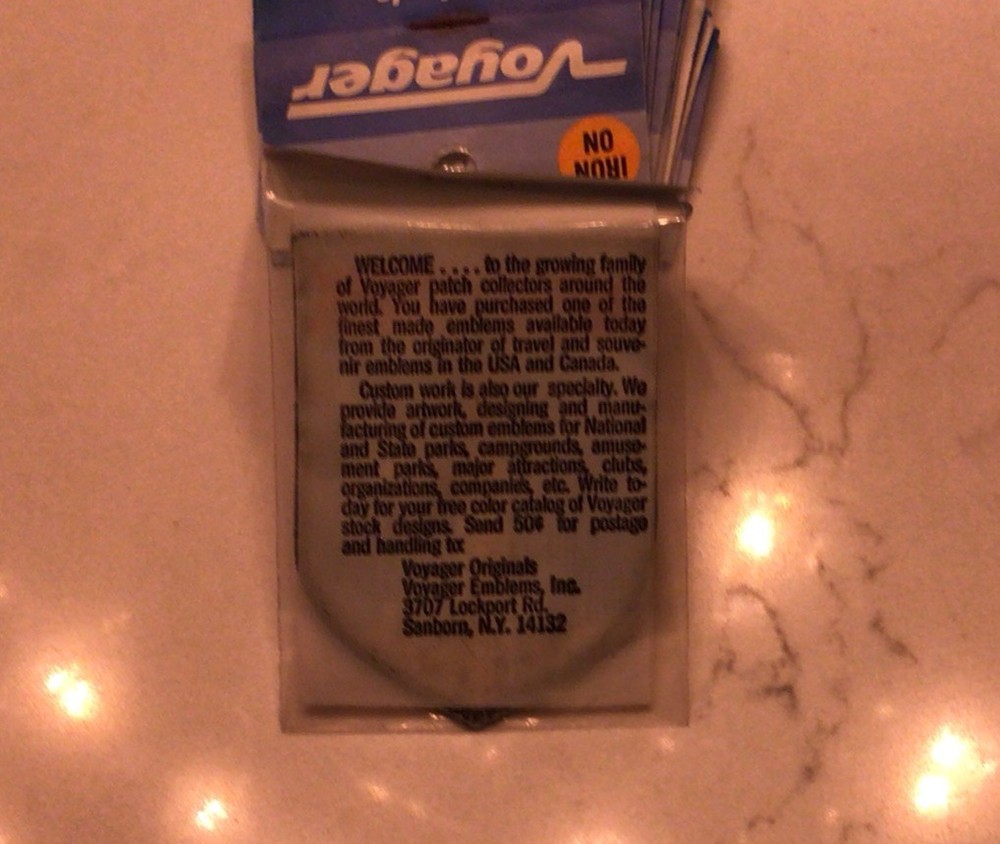New York Empire State Building Patch NIP