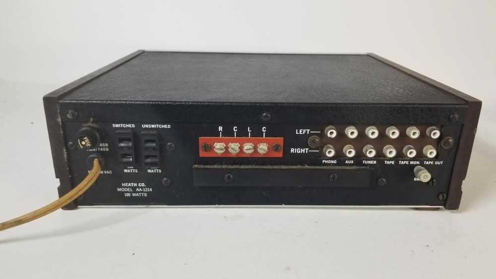 Vintage Heathkit model AA-1214 Stereo Integrated Amplifier