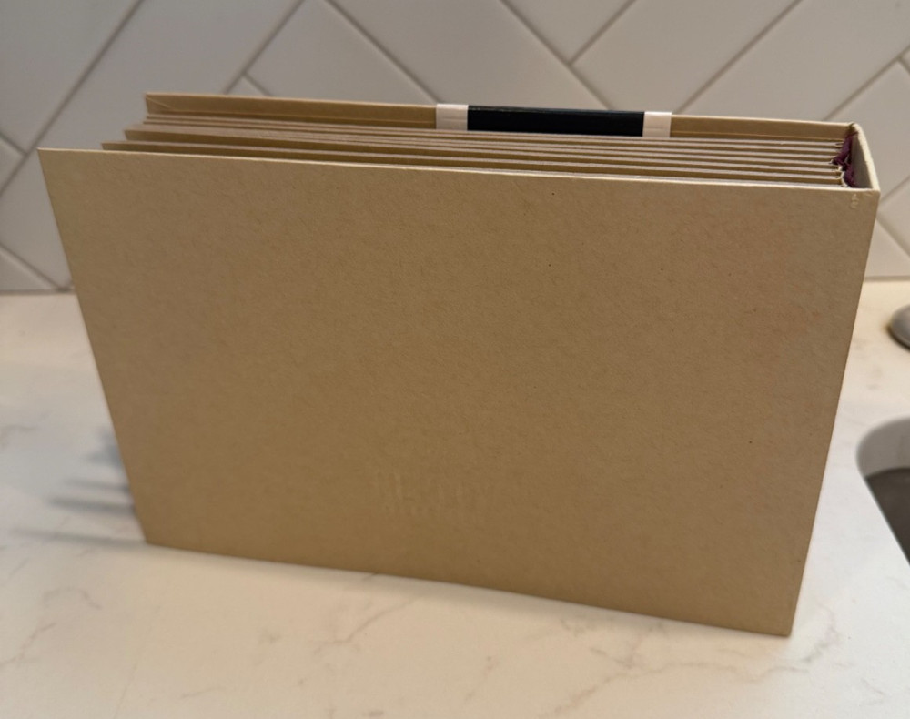 New Prima FRANK GARCIA MEMORY HARDWARE Rectangle Journal Thick Chipboard