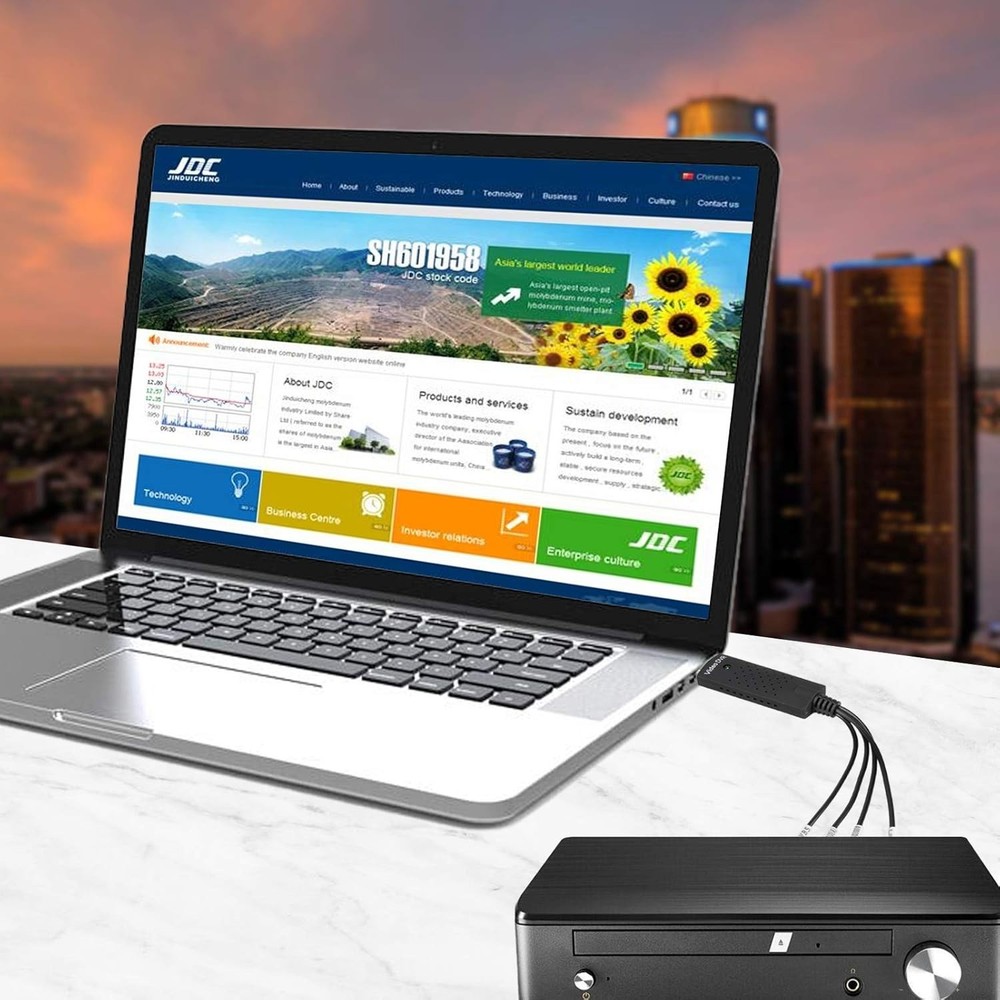 Versatile VHS to Digital Converter: USB Video Capture for Windows and Mac Users