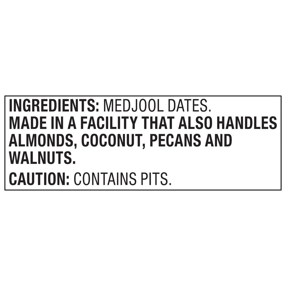 bettergoods Whole Medjool Dates Dried Fruit, 8-ounce bag