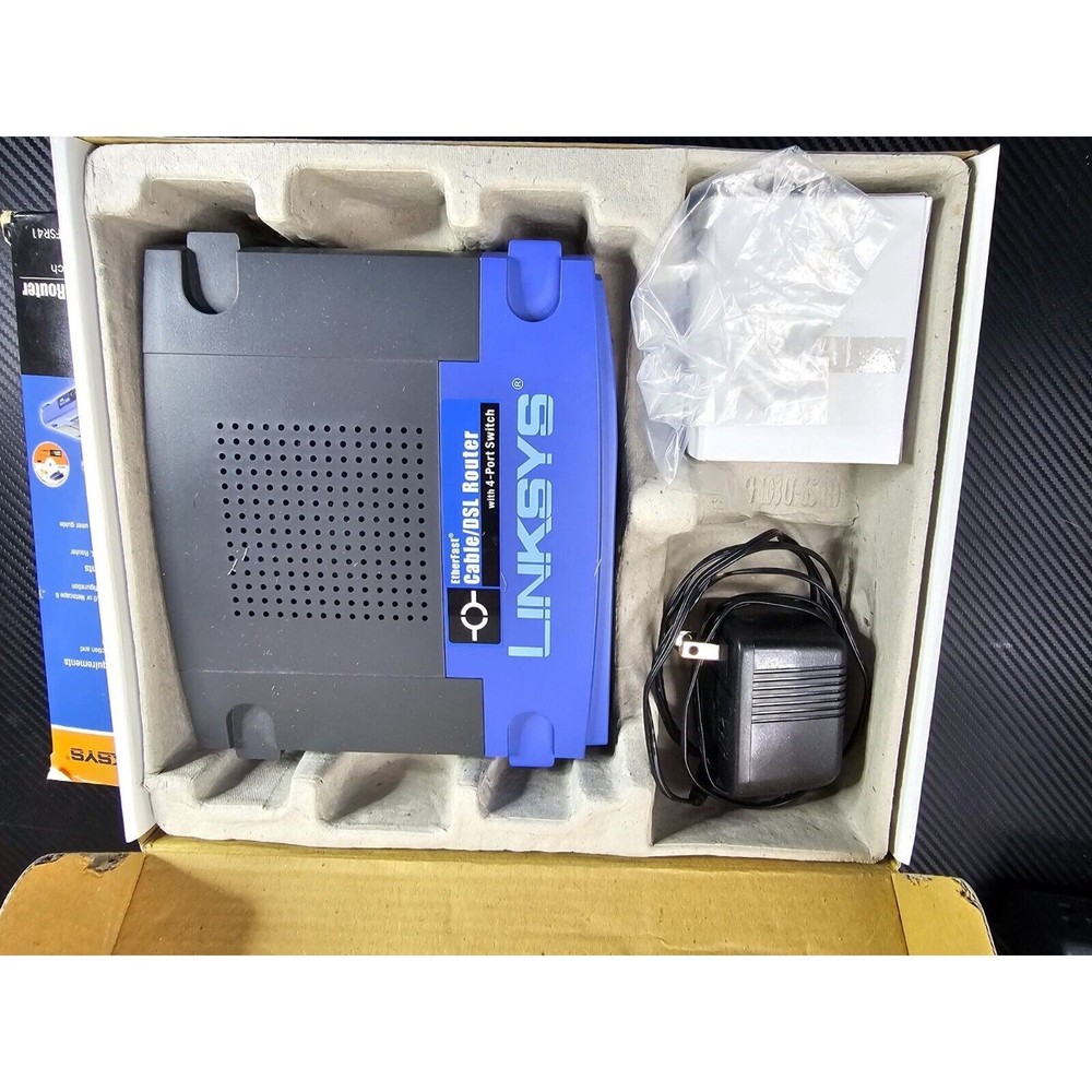 Linksys EtherFast 4-Port Cable/Dsl Wired Router BEFSR41