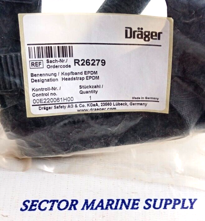 Draeger R26279 Head Strap EPDM
