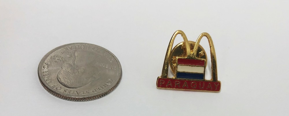 McDonald's Paraguay Flag Pin