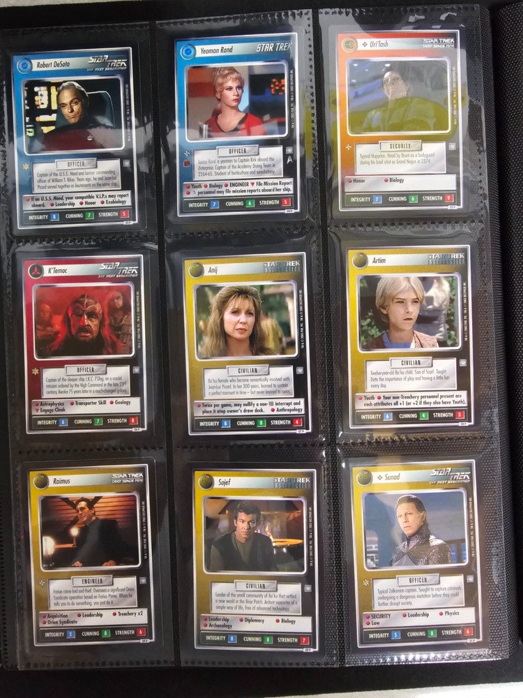 Star Trek CCG 1E All Good Things Complete 41-Card Set