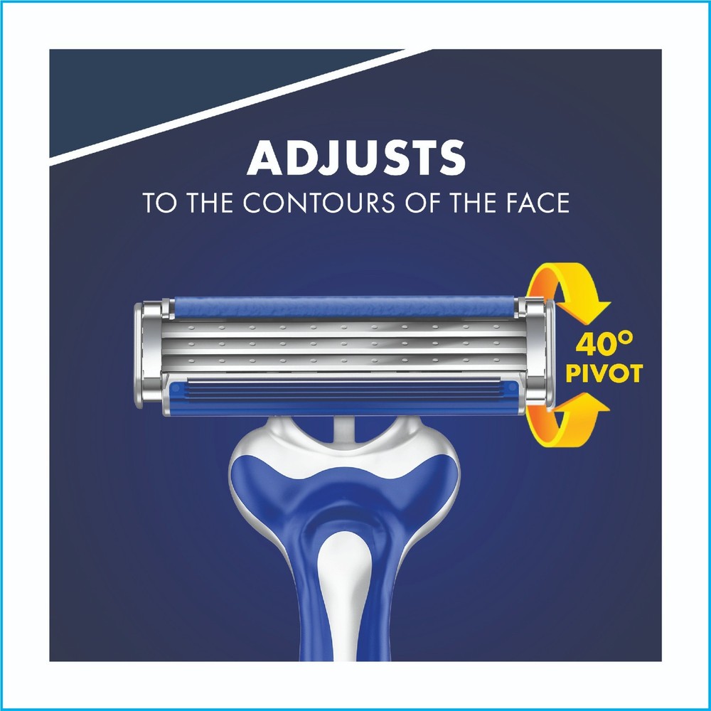 Gillette Sensor3 Comfort Disposable Razors 7 Pack – Men’s Smooth Shave