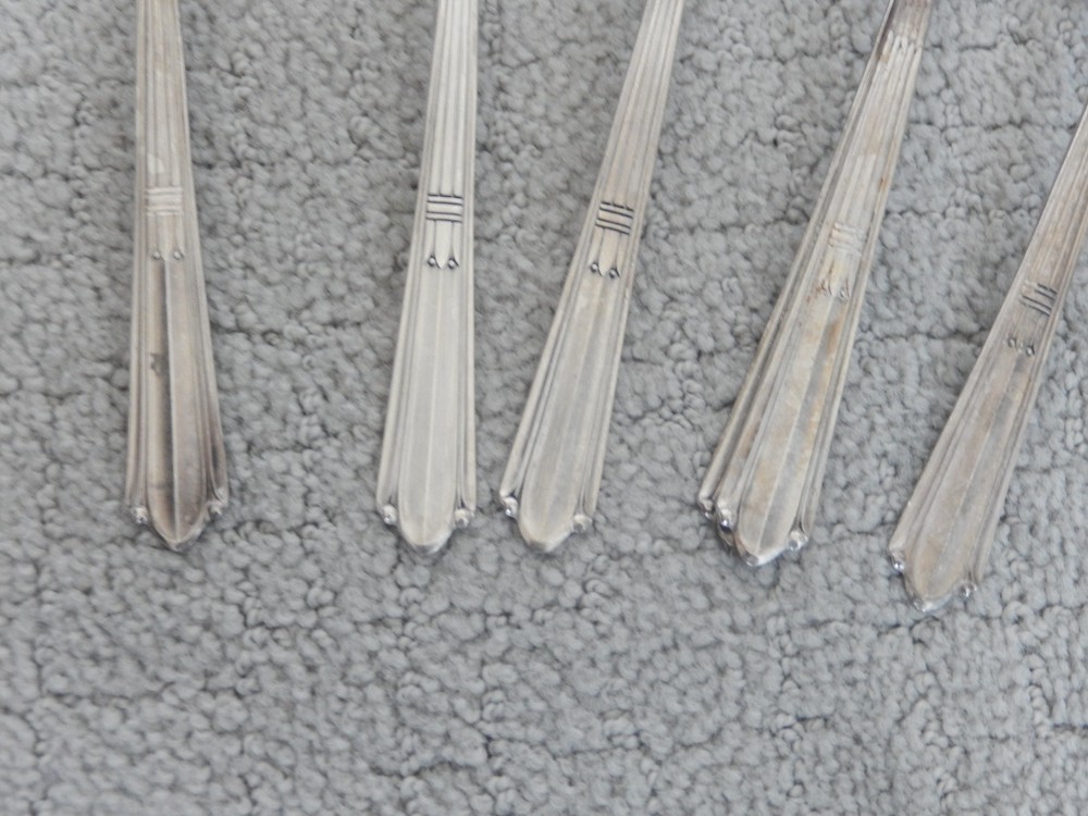 Stratford Plate Cotillion flatware & Box