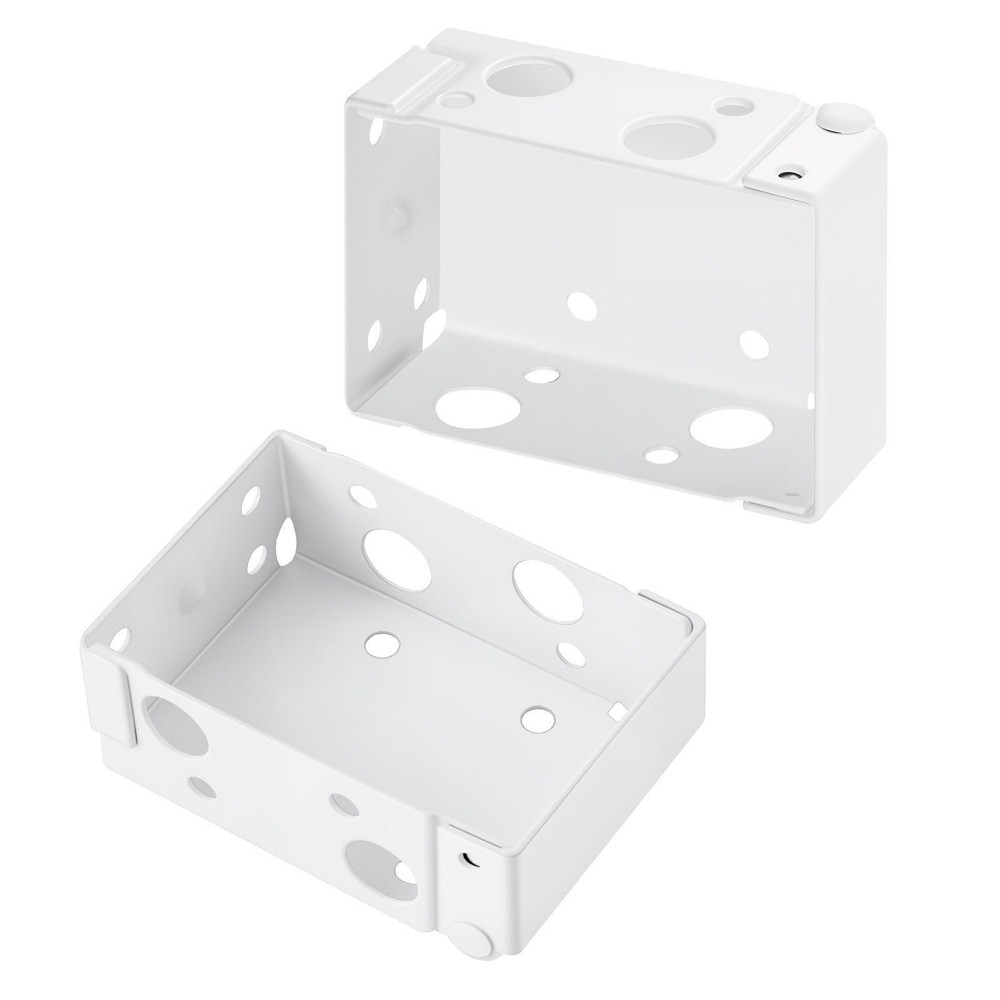 Box Mounting Brackets, 2 Pcs, Box Blind Bracket for Window Blinds, Fit for