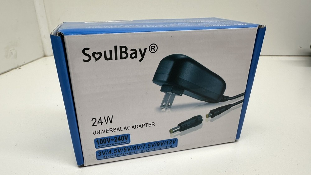 Soul Bay 24 W Universal AC Adapter