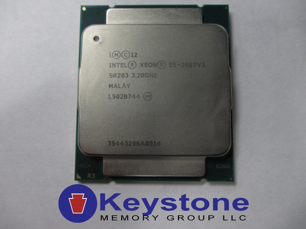Intel Xeon E5-2667 v3 8-Core 3.2GHz SR203 Haswell-EP Processor *km